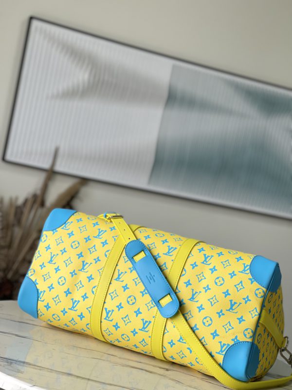 Louis Vuitton Keepall Bandouliore 50 Travel Bag - Image 3