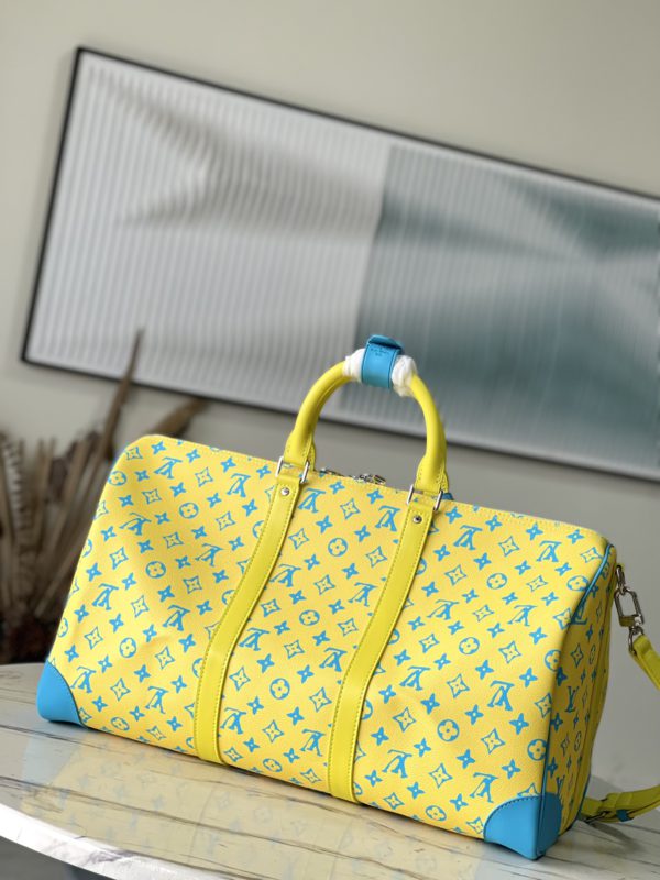 Louis Vuitton Keepall Bandouliore 50 Travel Bag - Image 9