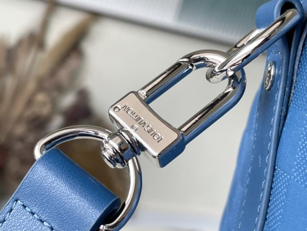 Louis Vuitton Keepall 45 Travel Bag - Blue - Image 7