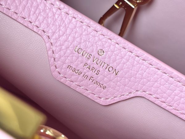 Louis Vuitton Capucines Medium Handbag - Pink - Image 5