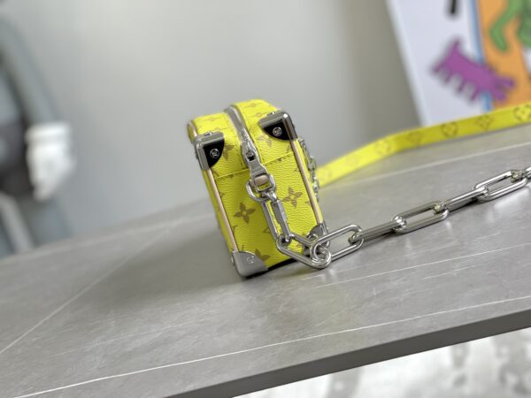Louis Vuitton Mini Soft Trunk Handbag – Yellow - Image 2