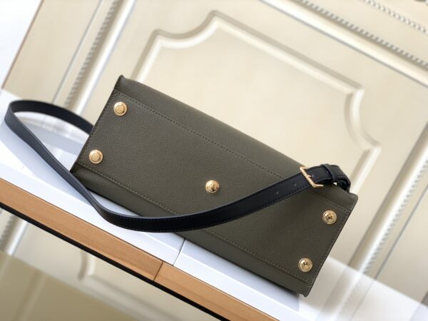 Louis Vuitton Medium On My Side Handbag – Green - Image 4