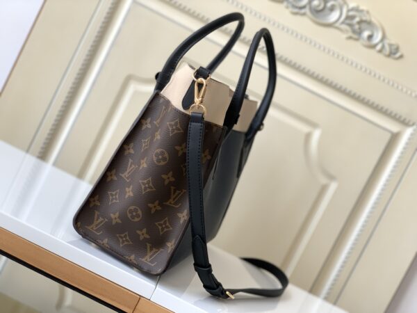Louis Vuitton Medium On My Side Handbag – Blue - Image 2