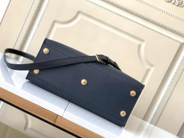 Louis Vuitton Medium On My Side Handbag – Blue - Image 4