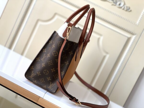 Louis Vuitton Medium On My Side Handbag – Orange - Image 5