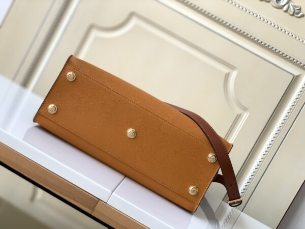 Louis Vuitton Medium On My Side Handbag – Orange - Image 3