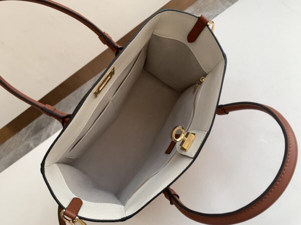 Louis Vuitton Medium On My Side Handbag – Orange - Image 2