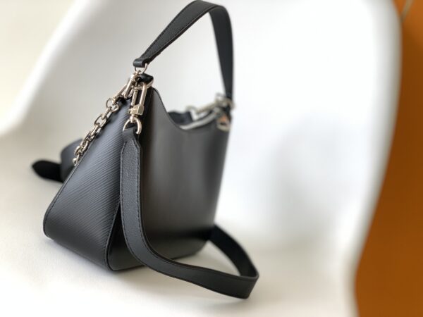 Louis Vuitton Marelle Small Handbag - Black - Image 5