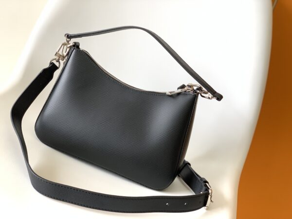 Louis Vuitton Marelle Small Handbag - Black - Image 4