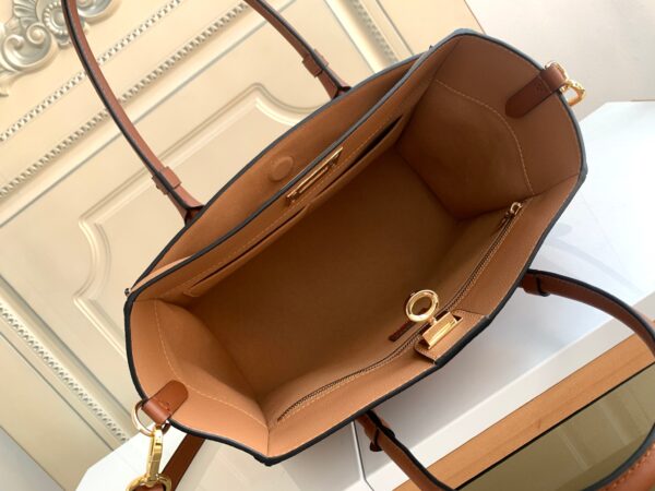 Louis Vuitton Medium On My Side Handbag – Brown - Image 5