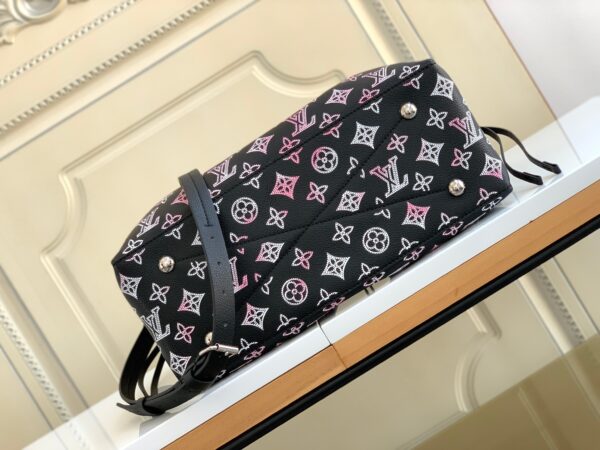 Louis Vuitton Monogram BELLA TOTE Handbag – Black - Image 4