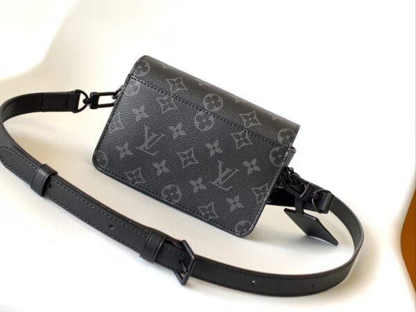 Louis Vuitton Flap Mini Handbag - Black - Image 4
