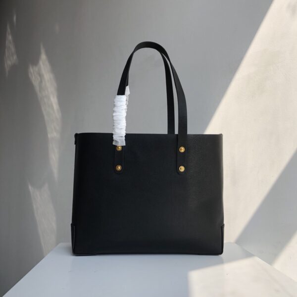 Burberry Tote Shopping Bag - Black - Image 4