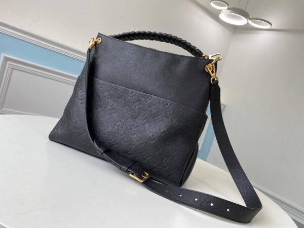 Louis Vuitton Melie Hobo Handbag - Black - Image 3