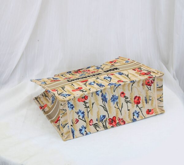 Dior Hibiscus Small Book Tote Bag - Image 3
