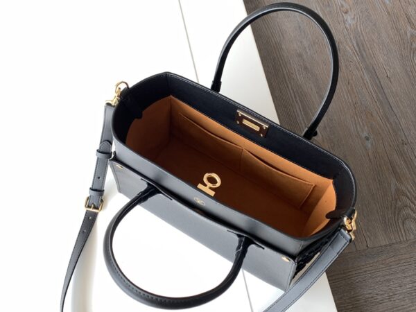 Louis Vuitton Medium On My Side Handbag - Black - Image 2