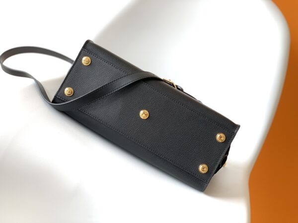 Louis Vuitton Medium On My Side Handbag - Black - Image 3