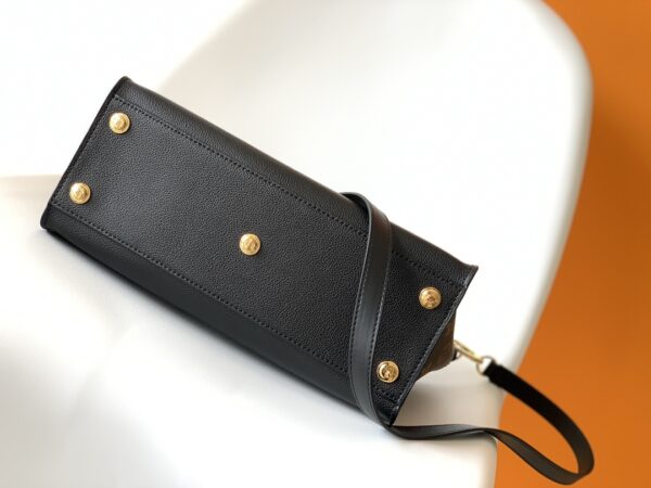 Louis Vuitton Medium On My Side Handbag - Black - Image 3