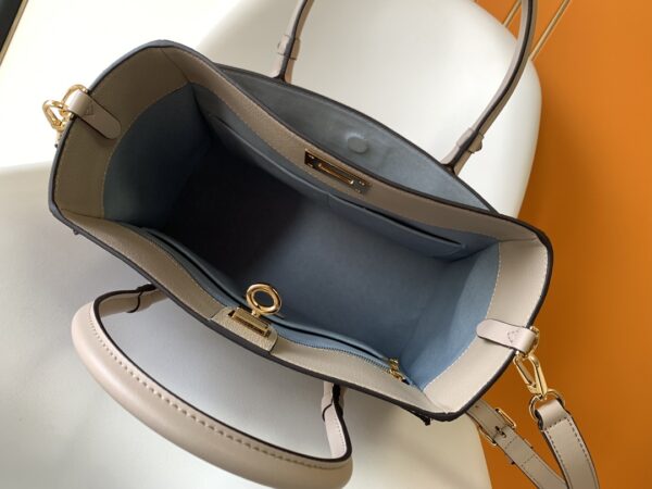 Louis Vuitton Medium On My Side Handbag - Grey - Image 2