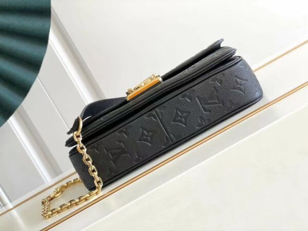 Louis Vuitton Marceau Chain Bag – Black - Image 3