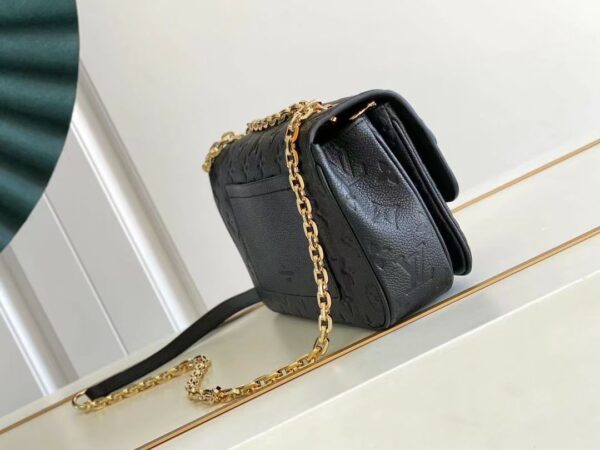 Louis Vuitton Marceau Chain Bag – Black - Image 5