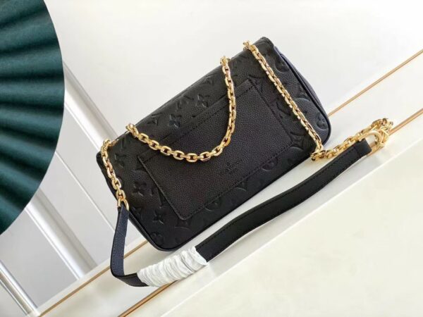 Louis Vuitton Marceau Chain Bag – Black - Image 4