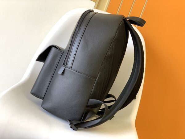 Louis Vuitton Full Leather Aerogram Backpack Series – Black - Image 5