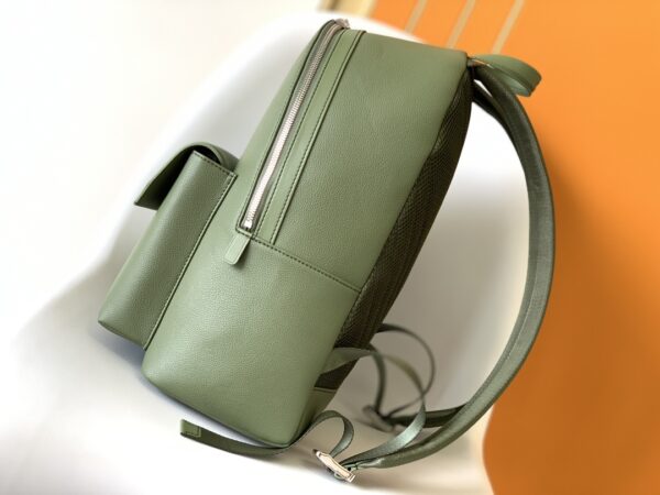 Louis Vuitton Full Leather Aerogram Backpack Series – Green - Image 5