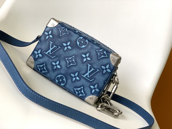 Louis Vuitton Mini Soft Trunk Handbag - Blue - Image 2