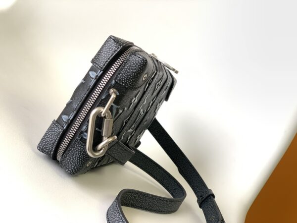 Louis Vuitton Mini Soft Trunk Handbag - Black - Image 5