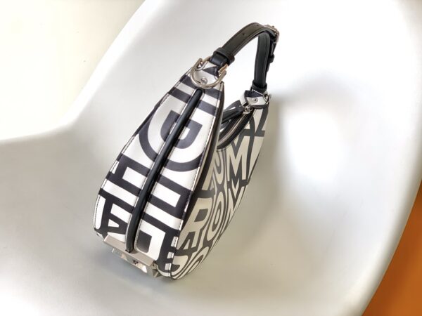 Fendi Roma and Marc HandBag - Black/White - Image 5