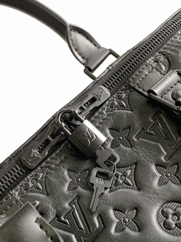 Louis Vuitton Keepall BANDOULIÈRE 50 Travel Bag - Black - Image 4