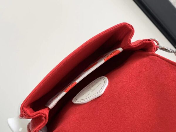 Louis Vuitton LV x YK Micro Métis Chain Bag - Red - Image 2