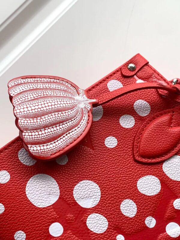 Louis Vuitton LV x YK OnTheGo Small Handbag - Red - Image 2