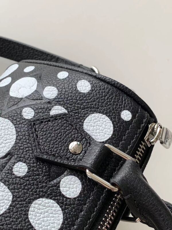 Louis Vuitton LV x YK Nano Speedy Handbag - Black - Image 3