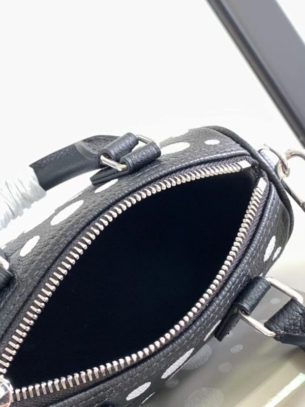 Louis Vuitton LV x YK Nano Speedy Handbag - Black - Image 2