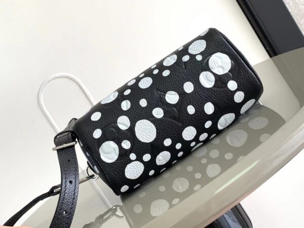 Louis Vuitton LV x YK Nano Speedy Handbag - Black - Image 4