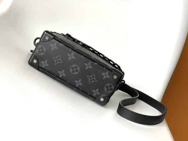 Louis Vuitton Mini Soft Trunk Handbag – Black - Image 3