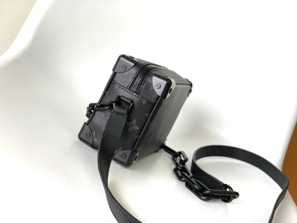 Louis Vuitton Mini Soft Trunk Handbag – Black - Image 4