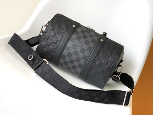 Louis Vuitton City Keepall Handbag - Black - Image 4