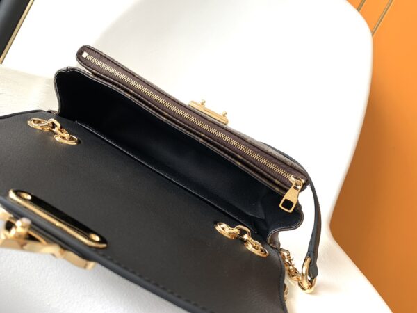 Louis Vuitton Marceau Chain Bag - Black - Image 2
