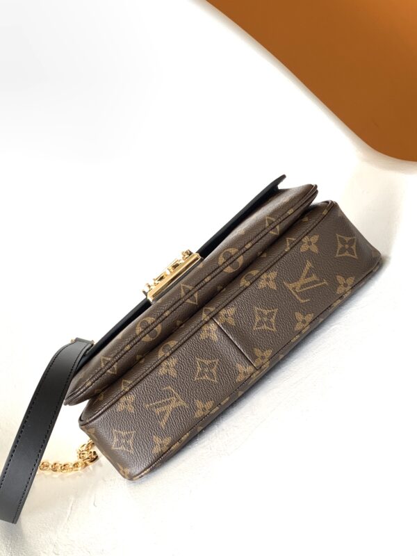 Louis Vuitton Marceau Chain Bag - Black - Image 3
