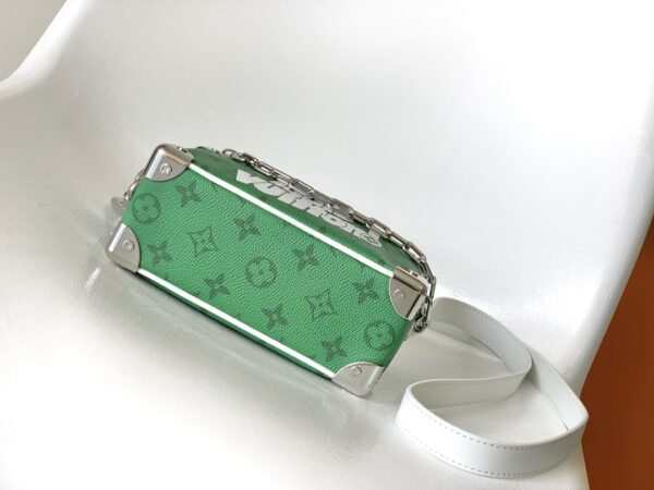 Louis Vuitton Mini Soft Trunk HandBag - Green - Image 3