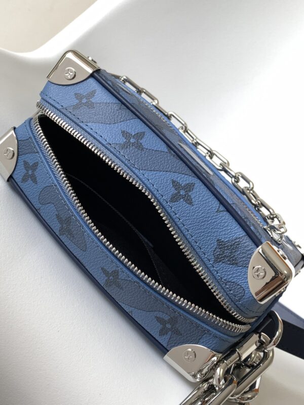 Louis Vuitton Mini Soft Trunk Handbag - Blue - Image 2