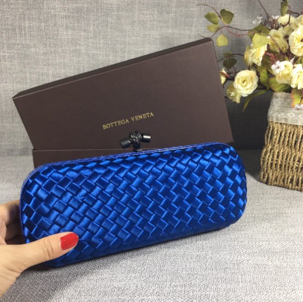 Bottega Veneta Large Classic Dinner Bag - Royal Blue - Image 2