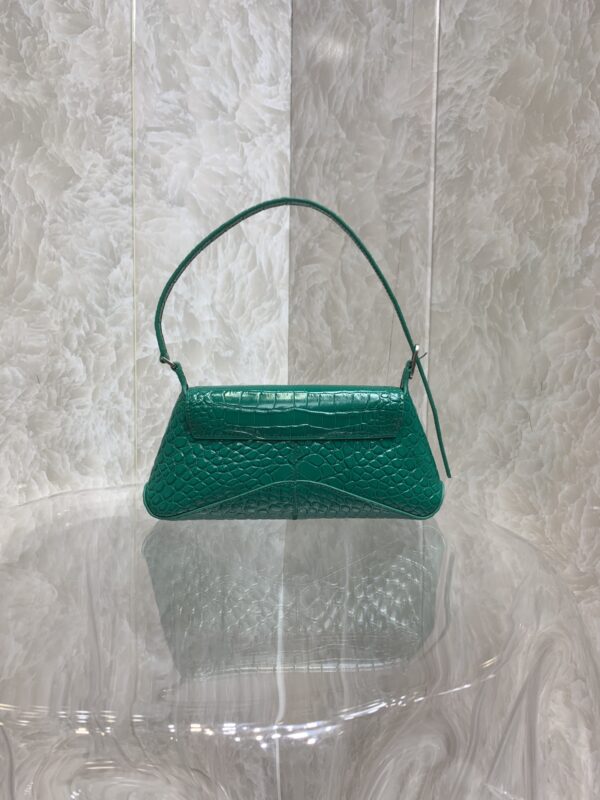 Balenciaga XX Bag Flap Small Armpit Bag - Green - Image 3