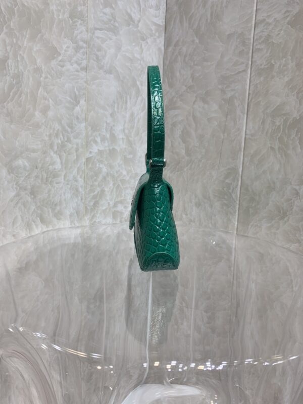 Balenciaga XX Bag Flap Small Armpit Bag - Green - Image 4