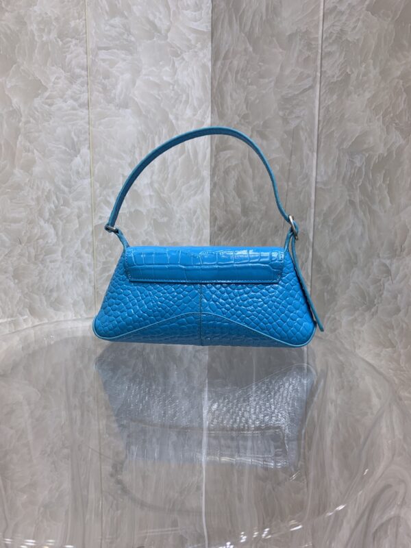 Balenciaga XX Bag Flap Small Armpit Bag - Blue - Image 4