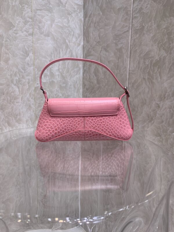 Balenciaga XX Bag Flap Small Armpit Bag - Pink - Image 4