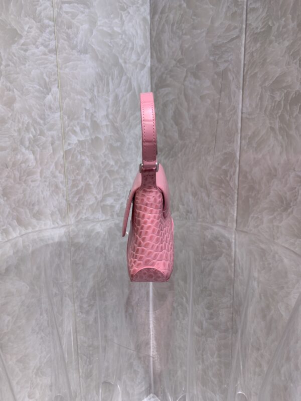 Balenciaga XX Bag Flap Small Armpit Bag - Pink - Image 5